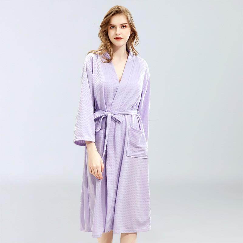 Spring and Autumn Bathrobes for Couples Sauna Suits for Men and Women Sweatshirts Robes Home Clothes Quick-drying Bathrobes