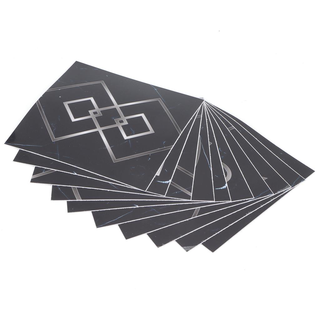 10 шт. самоклеящиеся наклейки на стену из ПВХ для кухни, наклейки для гостиной дома