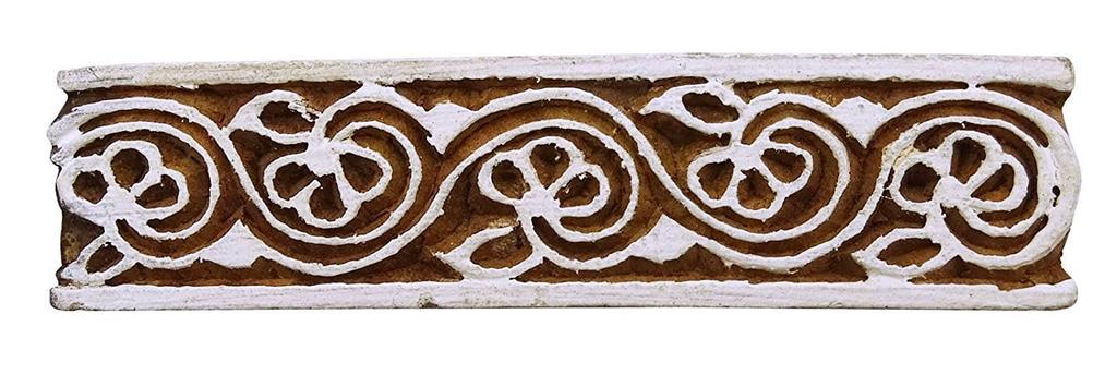 Цветочный индийский деревянный декоративный деревянный текстильный штамп ручной работы