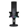 Streamplify MIC PRO USB Condenser Microphone with Switchable Directional Sensitivity, 192kHz/24bit Streaming, RGB/LED Light, Quick Mute, Headphone Out