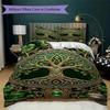 Tree of Life Pattern Bedding uilt Set uilt Cover Pillowcase Home Decoration Birthday Gift (1 * duvet cover + 2 * pillowcase  without core)144