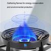 Газовая плита Wok Ring Жаростойкая эмаль Энергосберегающая ветрозащитная круглая крышка газовой плиты Сковорода Стеллаж для хранения Wok Подставка для подставки Аксессуары