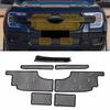 Stainless Steel Car Insect Screening Mesh Front Grille Insert Net Styling For Ford Ranger Wildtrak XTL 2023 2024 Auto Accessorie