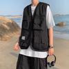 2024 Unisex High Street Multi-Pocket Tactical Workwear Vest - Hip-Hop Style