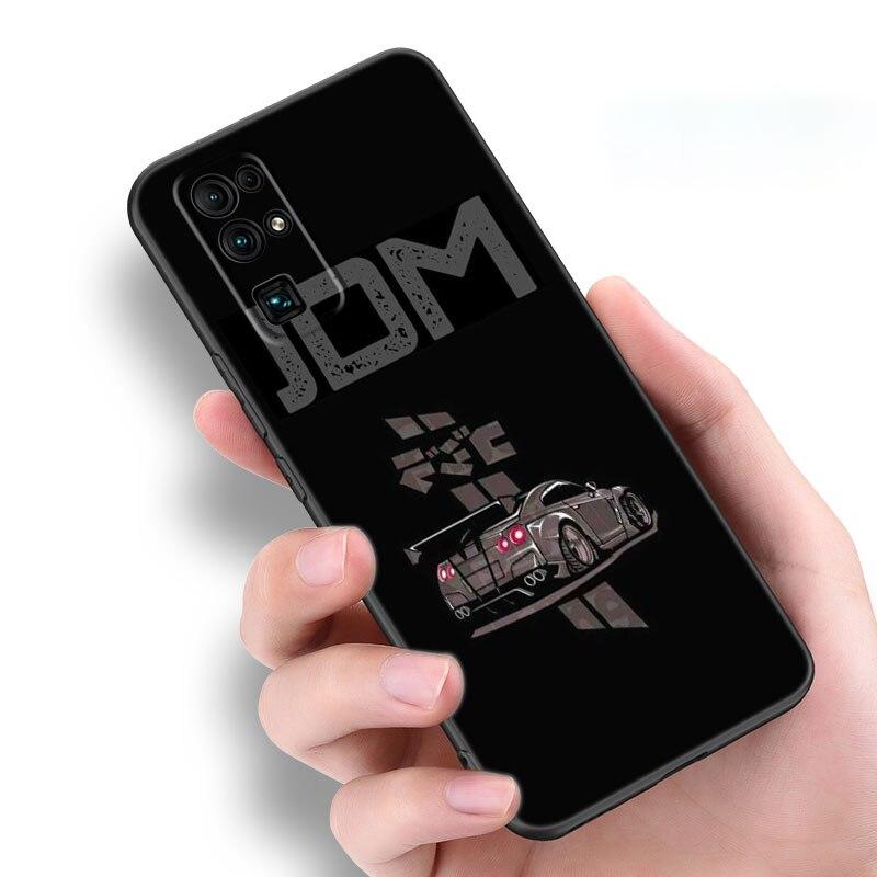 Чехол для телефона Sports Car JDM Drift для Huawei Honor 60 50 Mate 40 30 20 10 Lite Nova 9 8 Pro 7 SE Y60 30S 8i 7i 5T Premium Cover