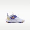 Kids' Sneakers Nike Team Hustle D 12 Football Grey Lapis Laser Orange (PS)