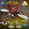 Mechanical Combat Beetle Dragonfly Scorpion Shark Assembly Building Blocks Toy For Kids Educational Toy