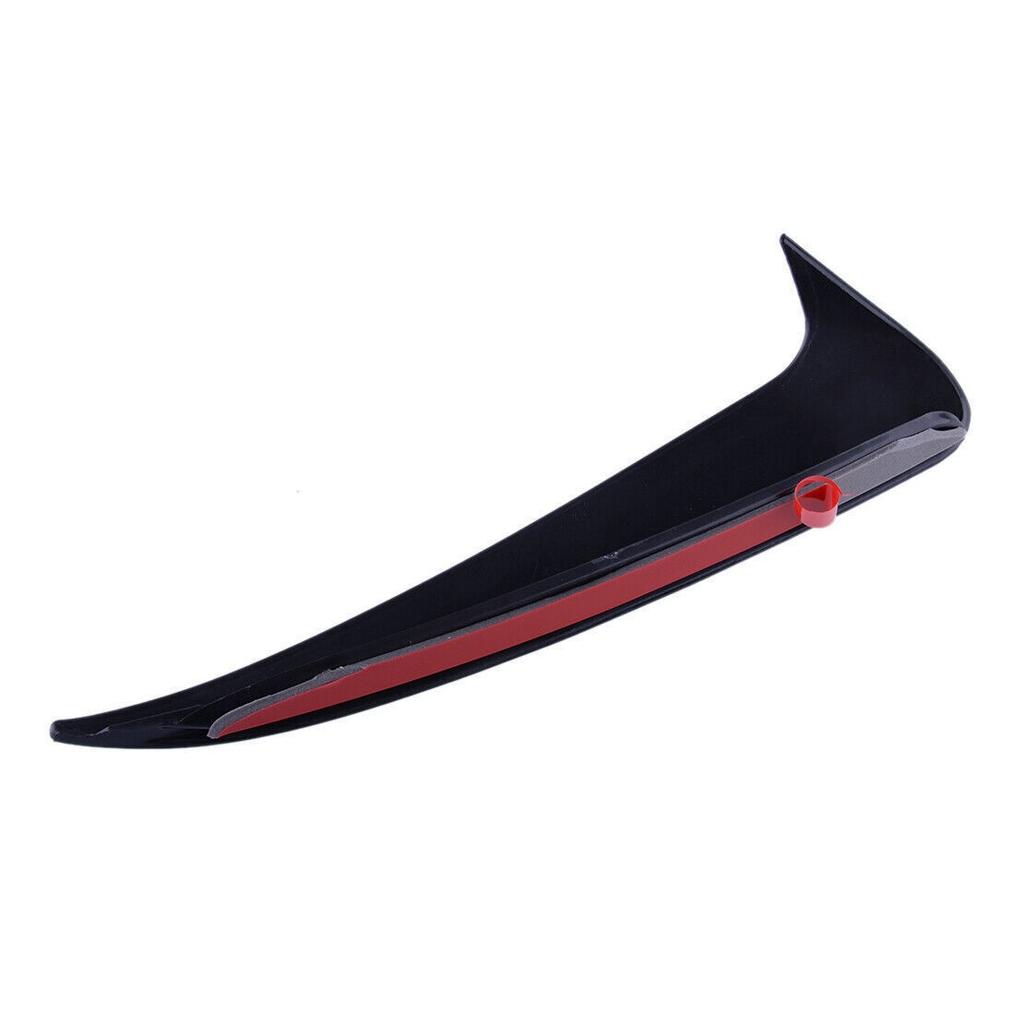 For Mercedes W205 4Door sport type Gloss Black Rear Bumper Canards F Vents