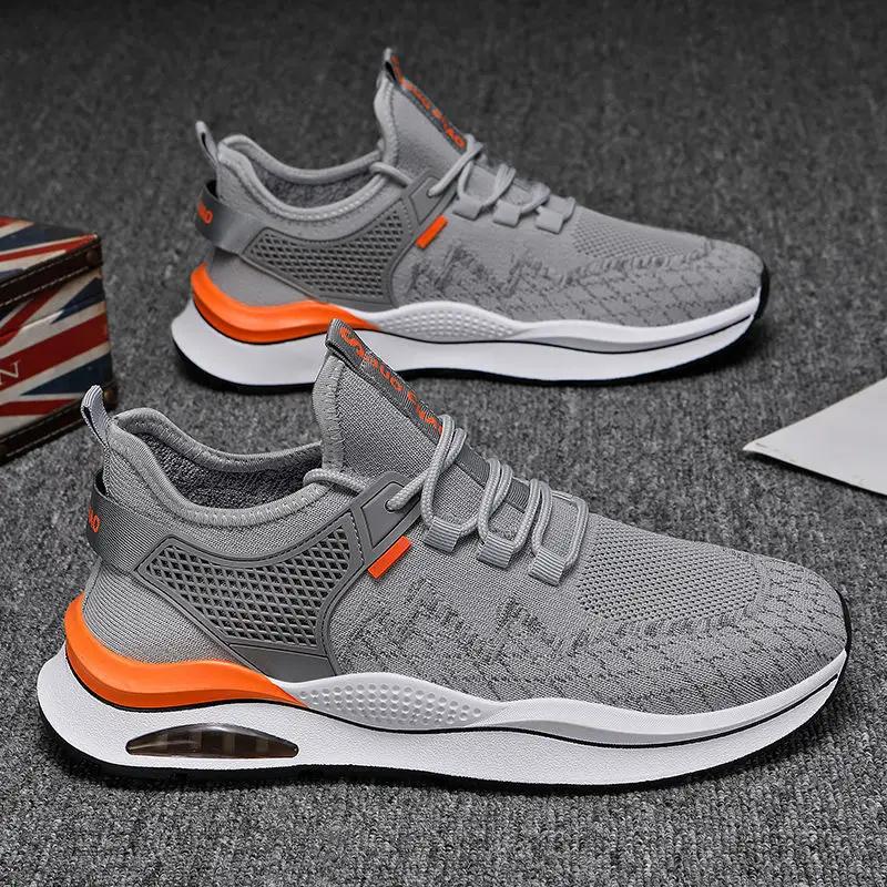 2024 Новые летние дышащие удобные сетчатые кроссовки для мужчин Нескользящие легкие кроссовки для бега Повседневные универсальные кроссовки Zapatillas De Hombre