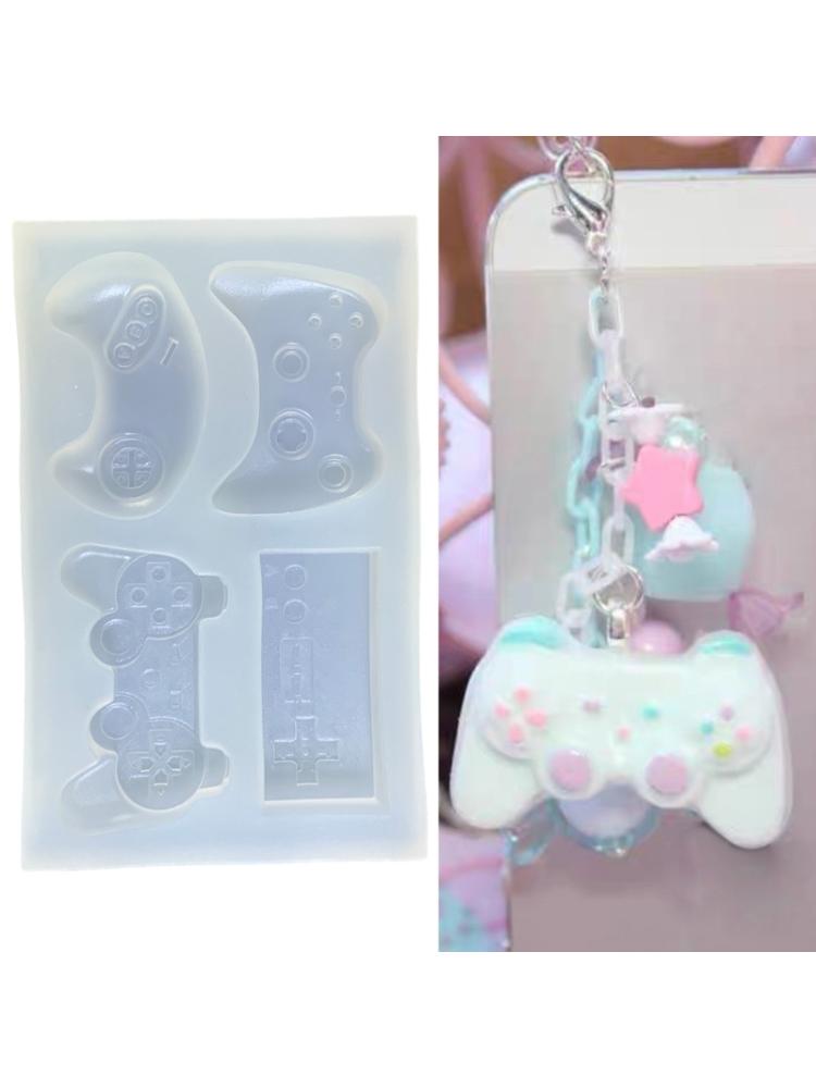 Силиконовые формы для десертов, легкоочищаемые формы для конфет, игровые контроллеры, формы для выпечки, для приготовления шоколадных конфет