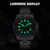 LIGE Classic Quartz Watch for Men Rotating Bezel Luminous Calendar Business Men's Watches Stainless Steel Man Wristwatch