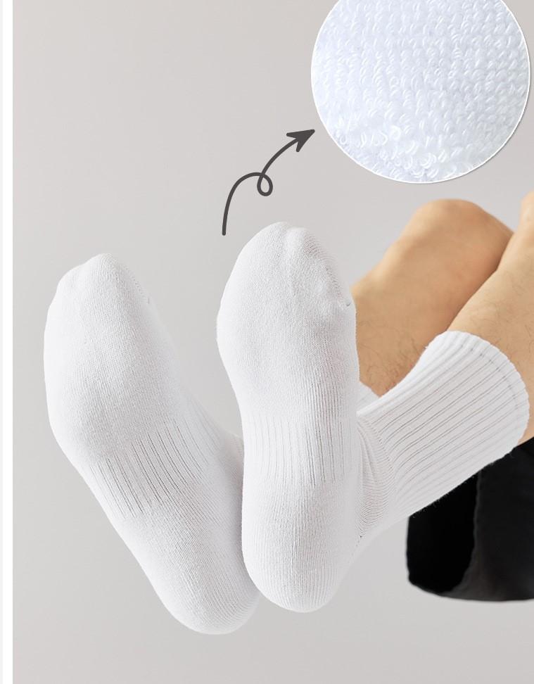 Белые длинные носки в рубчик — удобная и дышащая повседневная одежда MTNC