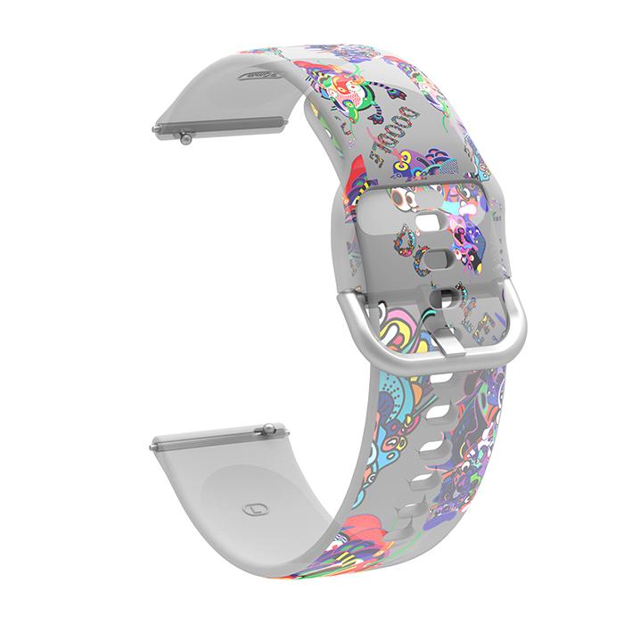 Новейший силиконовый ремешок 20 мм 22 мм для Samsung Galaxy Watch 4 Active 2 Active 3 Gear S2 S3 ремешок для часов браслет ремешок для часов Huami GT 2 Amazfit bip