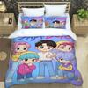 K-Pop Истребители демонов Комплекты постельного белья Евро Односпальный Одеяло Покрывало Пододеяльник Наволочка 2-3 предмета Комплекты Детский Взрослый Размер