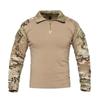 Tactical Clothing Men Adult Unisex Long Sleeve Combat Shirt Polo Top