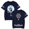 High Quality Women Men T-shirts Genshin Impact Graphic Print Tshirt Summer Woman Man Clothing Fashion T Shirts