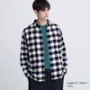 Flannel Check Shirt  Long Sleeve Regular Color  G