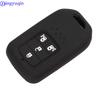 Jingyuqin Remote 4Buttons Car Key Case Silicone For Honda 2016 2017 CRV Pilot Accord Civic Fit Freed Keyless Smart Key