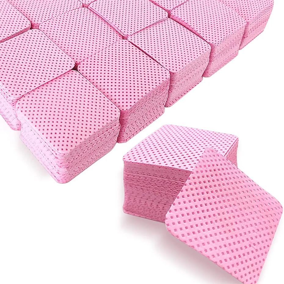 Безворсовая жидкость для снятия лака с ногтей Ватные салфетки Очиститель для снятия УФ-геля Бумажный тампон Чистка лака для ногтей Инструменты для маникюра