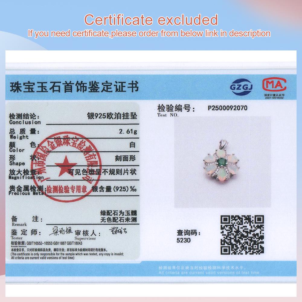 Комплект женских украшений из натурального опала с зеленым агатом, серебро 925 пробы, подвеска, ожерелье, серьги, кольцо, ювелирные украшения, подарок