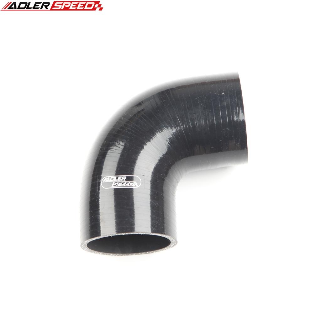 4PLY 102mm Length 90 Degree Elbow General Silicone Coolant Intercooler Hose ID 30mm 32mm 35mm 38mm 40mm 45mm 48mm 50 54 57 60mm