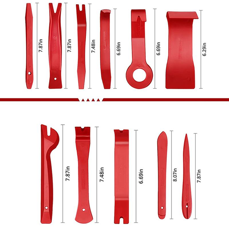 Наборы инструментов для снятия обшивки автомобильной двери Инструменты для разборки салона автомобиля Инструмент для снятия обшивки автомобильной аудиосистемы Инструмент для ремонта приборной панели