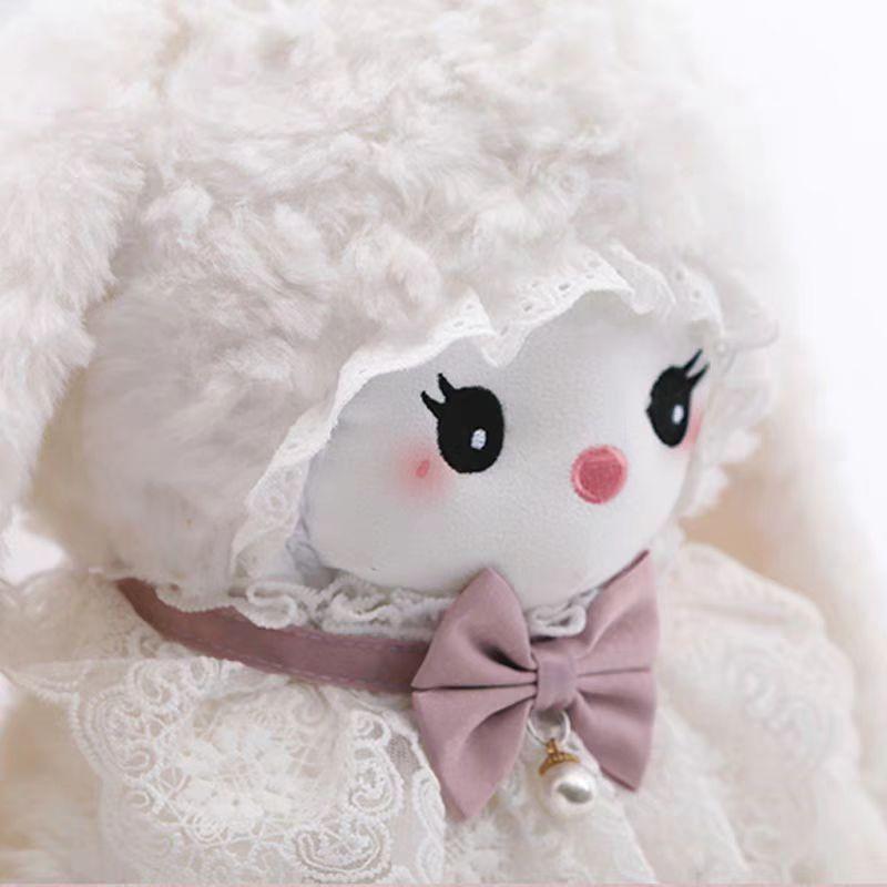 New Cute Rabbit Plush Toy Doll Loli Doll Sleeping with Rabbit Doll Throw Pillow Birthday Gift