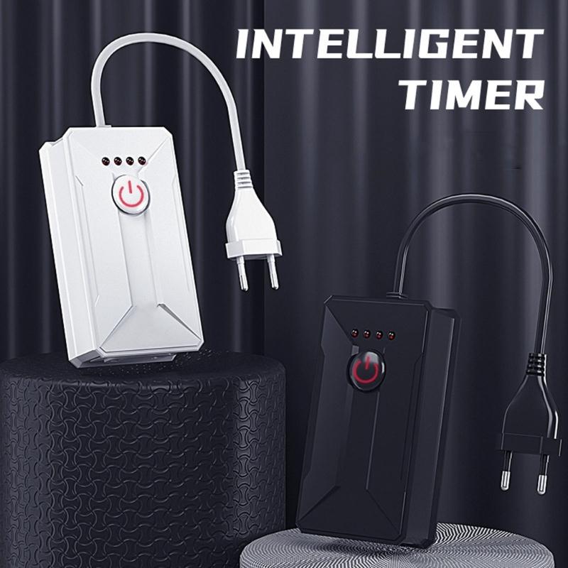 4 Presets Mechanical Timer Outlet 100W 3H/6H/12H/24H Daily Cycle For Aquariums Lights Strips Hydroponics Fan 110V 220V