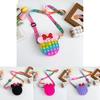 Cute Mini Silicone Sling Bag For Kids With Breathable Waterproof Features