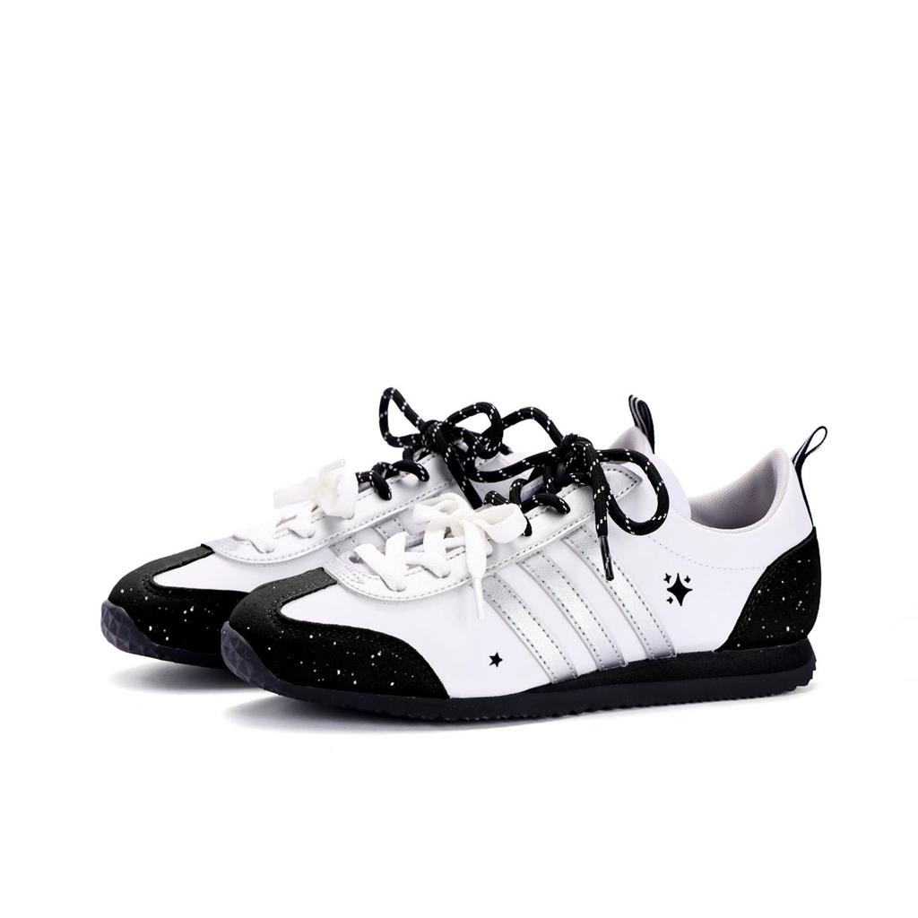 Adidas VS JOG 2.0 Coverage Slip Resistant Abrasion Resistant Low top German Army Trainers Unisex White JR4653(Team59-)