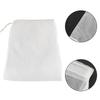2pcs 100 Mesh Mesh Filter Bag Nylon Straining Bag Reusable Wine Filter Bag  Cider Making