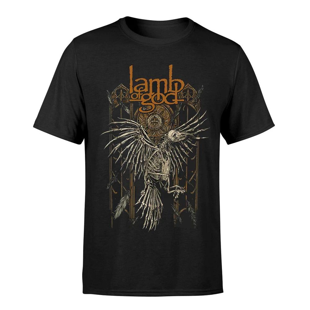 Lamb Of God TShirt Crow Band New Black Official