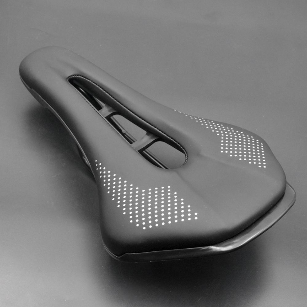 PU Saddle Parts Breathable Leather Gel Filled Seat Cushion Bicycle Seat Cycling Cushion Bike Saddle