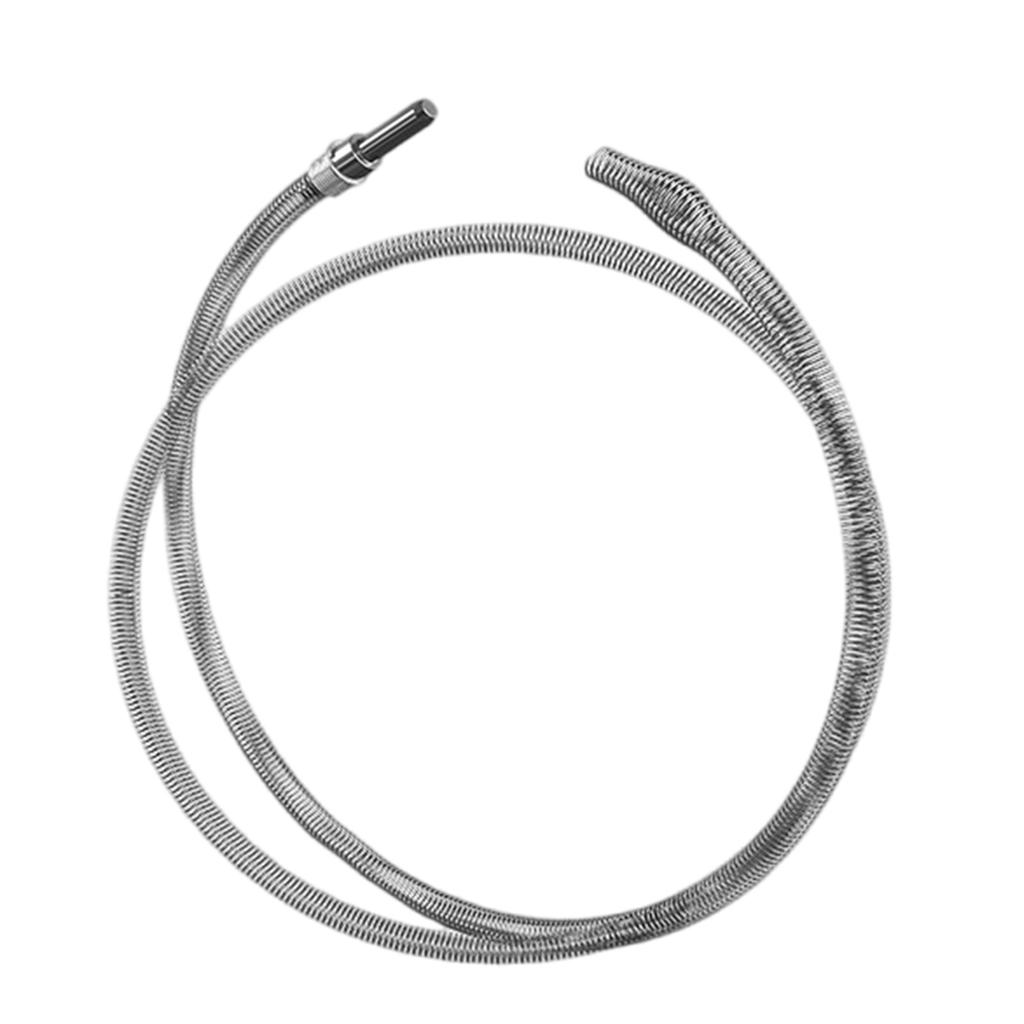 Heavy Duty Drain Cleaner Spring Snake Tool For Sink Toilet Shower Bathtub Drainage Unclogging Compatible With Hand Drill