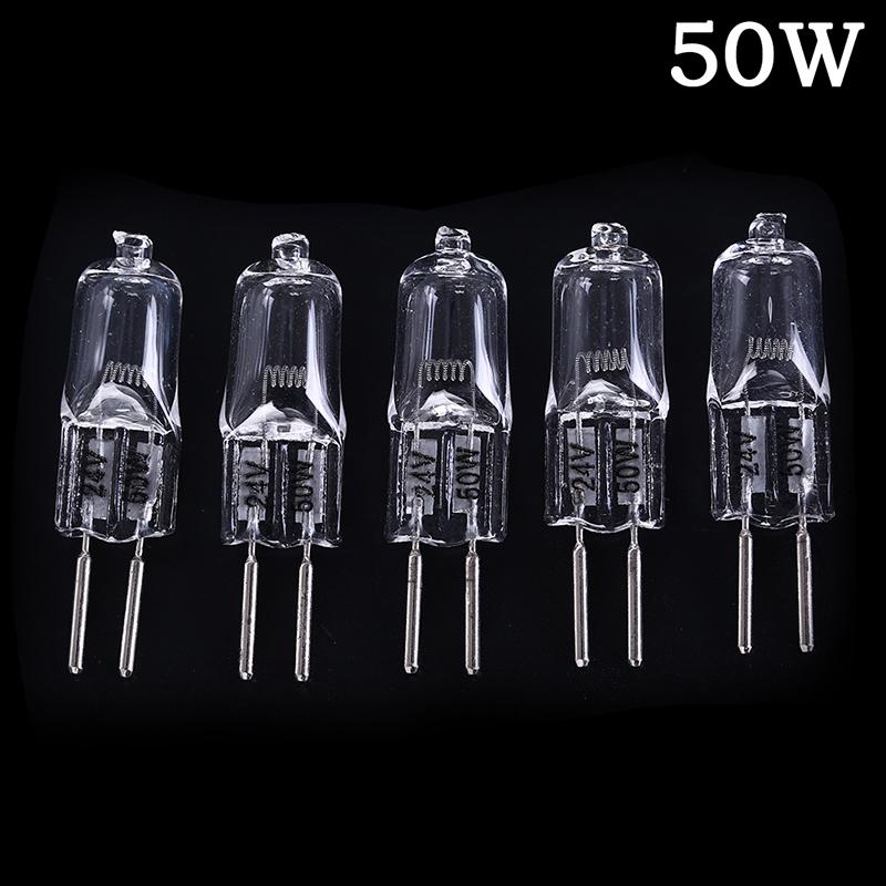 5Pcs 24V G5.3 35W/50W Base Halogen Bulbs Light Lamp Bulb
