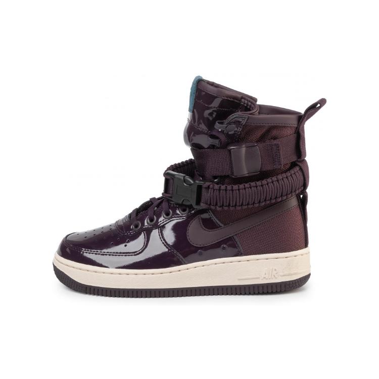 Nike Sf Air Force 1 High Ruby Rose Force Is Womens Port Wine Womens AJ0963-600