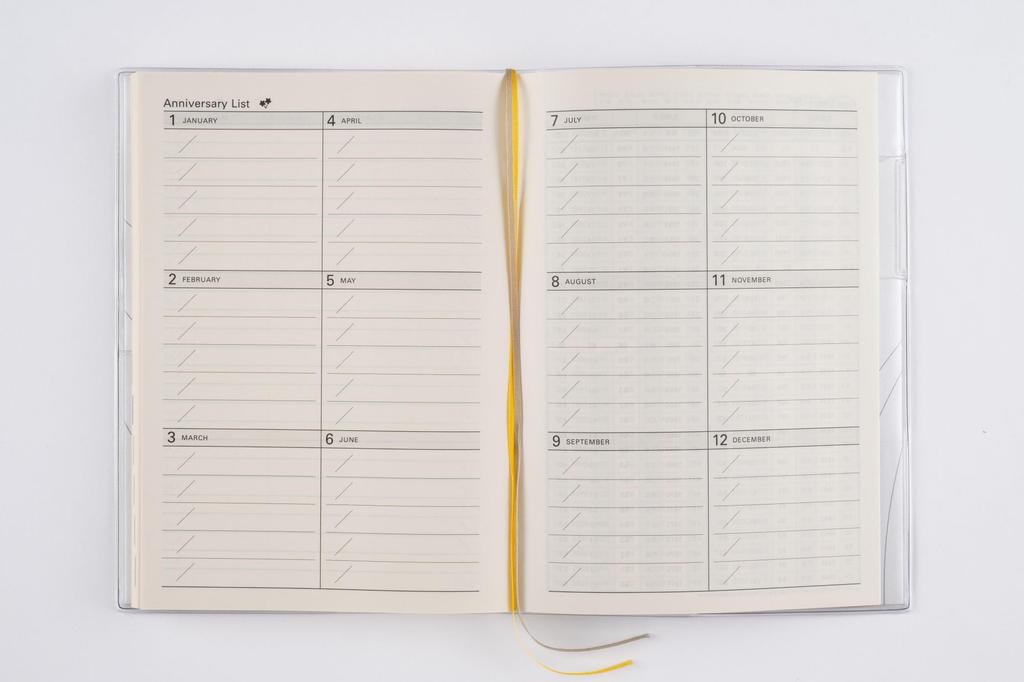 Планировщик Takahashi 2026 B6 Дневник 18 Январь 3-летний Нет. (Начинается в 2026 году)