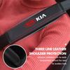 OWVZ1 For KIA Car Seat Belt Shoulder Pad Leather Shoulder Pad Accessories Ceed Sportage Rio K5 K2 Optima Cerato Venga Sedona