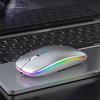 Rechargeable Wireless Bluetooth Mouse For Computer PC iPad Dual Mode Bluetooth 4.0 + USB Wireless Mouse 342.4GHz 1600dp DPI