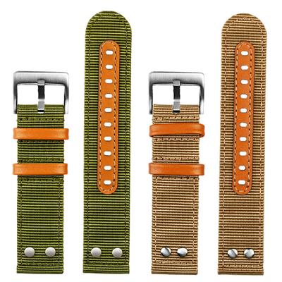 Классический 22 мм нейлоновый ремешок из холста премиум-качества для часов Hamilton Khaki, ремешок для часов Military Wristband Amazfit Gts Band с быстросъемным креплением
