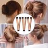 3Pcs Hair Bun Maker Hair Curler Deft Bun Twister Shaper Long Hair Easy Fast Snap Roll Tool Lazy Women Girl Hair Styling Accessories