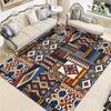 Home Ethnic Living Room Rug Coffee Table Sofa Rug Bohemian Rug Scandinavian Retro Floor Mats Bedroom Decoration Carpet
