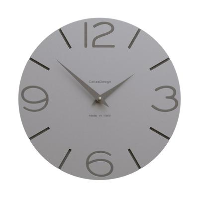 CalleaDesign SMILE Настенные часы Алюминий Серый