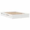 VidaXL Cadre de lit sans matelas blanc 140x200 cm bois de pin massif 3301663