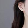 Женские модные персонализированные серьги с цветами 1 пара