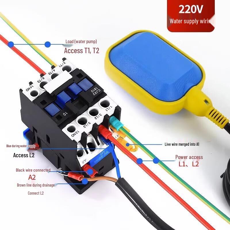 Square Float Switch Water Level Controller