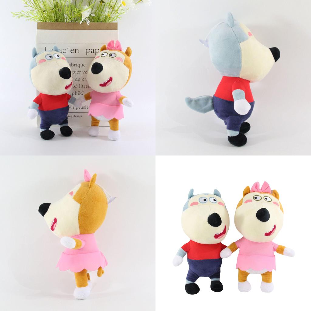 Wolfoo Family Plush 25cm Lucy Soft Stuffed Cartoon Character For Kids