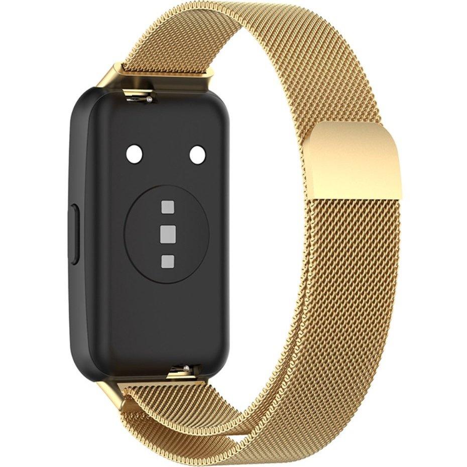 Milanese Bracelet Strap for Huawei Band 7, Gold