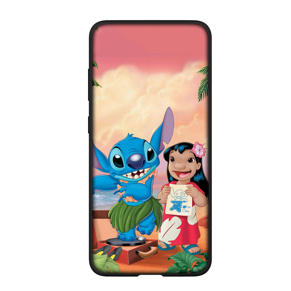 Для Samsung Galaxy S24 S23 iPhone 16 15 14 Xiaomi Redmi Note 13 12 11 10 Plus 9 Pro Max X XR чехол для телефона аниме Лило Обои Стич OPPO Huawei чехол