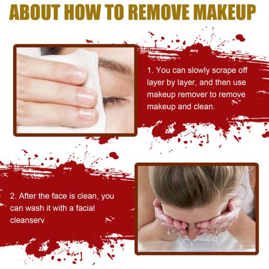 30 г 20 мл/60 мл Косметика для Хэллоуина Простая в использовании Безопасная Удобная Креативная Театральная Эффектная Косметика Набор Для Макияжа На Хэллоуин Sfx